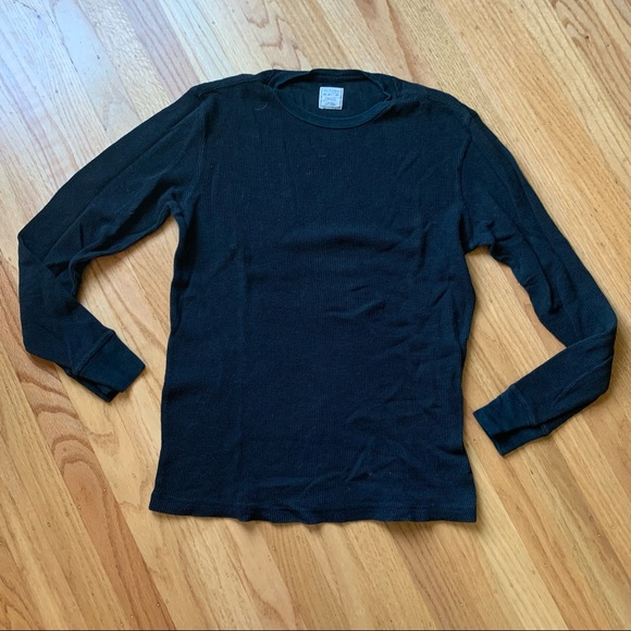 Merona Waffle Knit Long Sleeve Shirt In 
